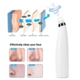 thumbnail image 2 of Aspirador de poros, aspirador removedor de espinillas Limpiador de poros facial eléctrico con 6 sondas funcionales intercambiables Limpiador de poros recargable por USB (Blanco) Adepaton HMHZ405, 2 of 7