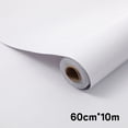 thumbnail image 2 of Roll Peel and Stick Wallpaper Adhesive Wallpaper Home Dormitory Wall Paper Sticker(White), 2 of 5