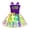 Glisme318-Purple, variant on Fashion Girls Dresses Size 5-6 Y Party Dress For Masquerade Festival Handmade Tutu With Glitter Yellow Sundress For Girl