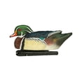 thumbnail image 5 of AVIAN-X Topflight Wood Ducks Durable Ultra Realistic Floating Hunting Duck Decoys, Pack of 6, AVX8083, 5 of 5
