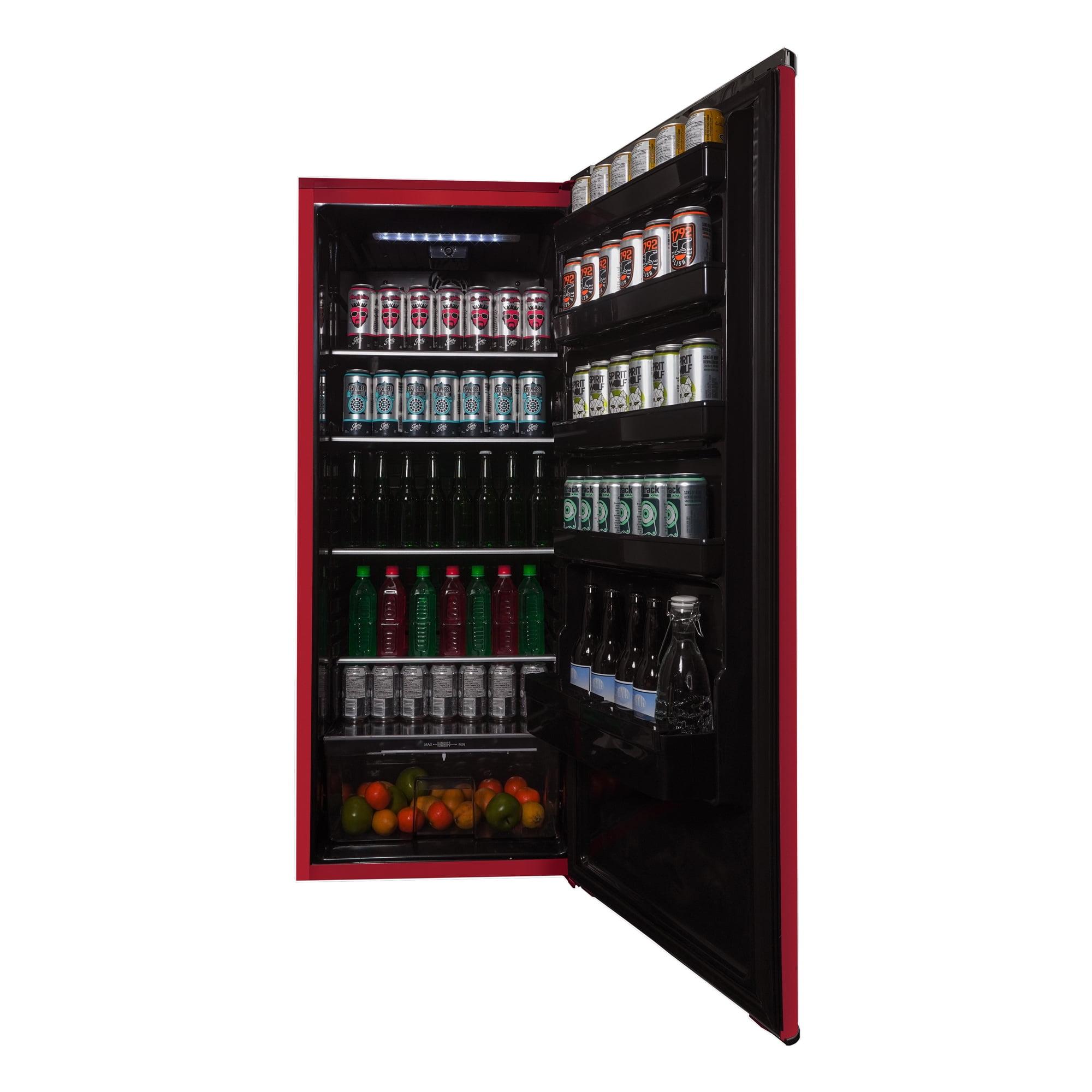 Danby 11.0 cu. ft. Apartment Size Fridge in Metallic Red (DAR110A3LDB)