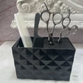 thumbnail image 4 of Scissor Holder Barber Shear Holder Box, Hair Salon Barber Supplies Acessories Tool Station Desk Organizer Case - black, 4 of 5