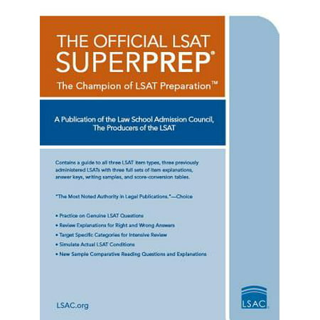 The Official LSAT Superprep : The Champion of LSAT (Best Lsat Prep Course 2019)
