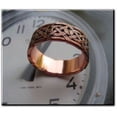 thumbnail image 2 of Size 10 Solid copper band ring CTR684-3/8 of an inch wide., 2 of 2