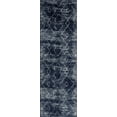 thumbnail image 3 of Contemporary 2x8 Area Rug (2'3'' x 7'3'') Geometric Navy, Cream Indoor Runner Easy to Clean, 3 of 10