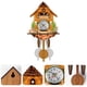 thumbnail image 2 of Reloj de cuco antiguo de madera, casa de pájaros, reloj de pared, decoración del hogar, reloj de cuco colgante, péndulo con campana oscilante automática, decoración del hogar, 2 of 5