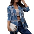 thumbnail image 1 of Puntoco Blusa Informal De Manga Larga Con Botones Para Mujer, Abrigo, Chaqueta, Moda, 1 of 6
