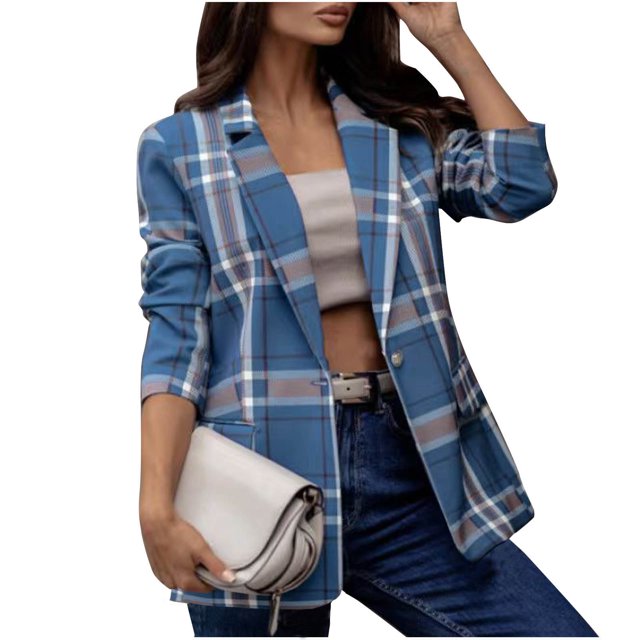 Puntoco Blusa Informal De Manga Larga Con Botones Para Mujer, Abrigo, Chaqueta, Moda