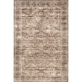 thumbnail image 4 of nuLOOM Jett Floral Border SplashGuard Machine Washable Area Rug, 5' x 8', Jett Beige, 4 of 10