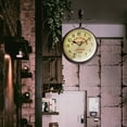 thumbnail image 4 of Bedford Double Sided Wall Clock Vintage Antique-Look Mount Station Clock, 4 of 5