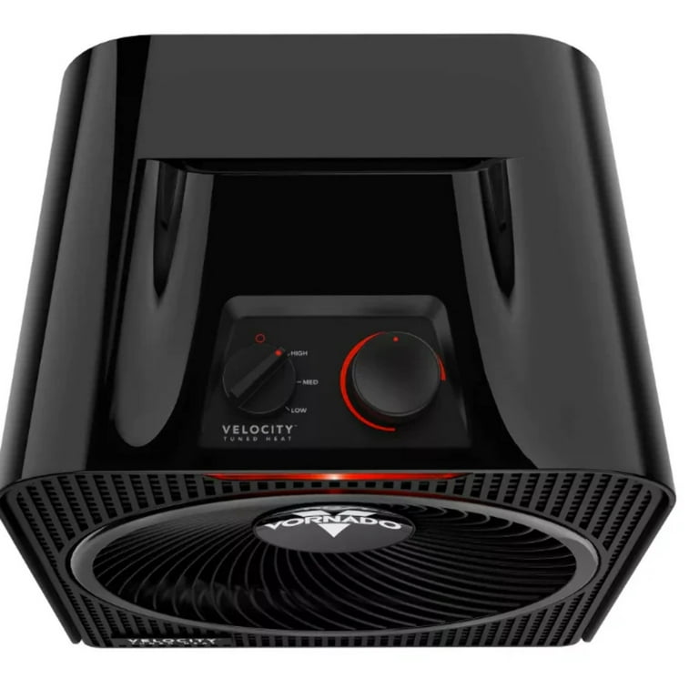 Vornado Whole Room Space Heater 1500W Black with Adjustable