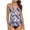 White, variant on VerPetridure Tankini Swimsuits for Women Tummy Control Two Piece Bathing Suits Floral Print Tank Top with Boyshorts Modest Sports Swimming Suits