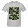 thumbnail image 4 of Bingfone Camouflage Shark Men'S Loose Fit Short-Sleeve Pocket T-Shirt, 4 of 7