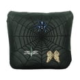 thumbnail image 1 of Funda para putter de golf, funda protectora para cabeza de palo de golf, protector de cuero sintético, artículos de entrenamiento negro, 1 of 9