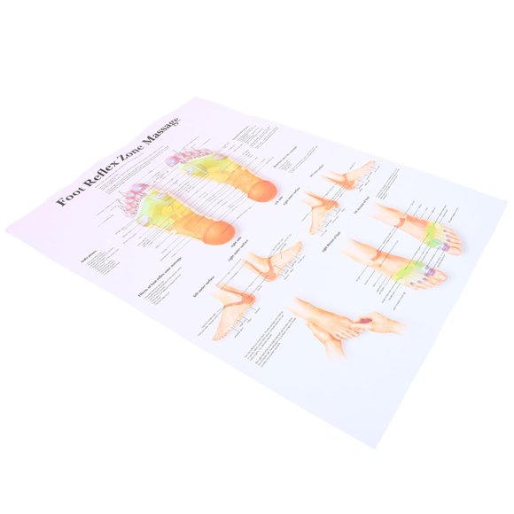 r Póster De Reflexología Podal Carteles De Decoración De Oficina Decoración De La Pared Tabla De Masaje Para Profesionales Cartel Gráfico Decoración Para El Hogar Conocimiento