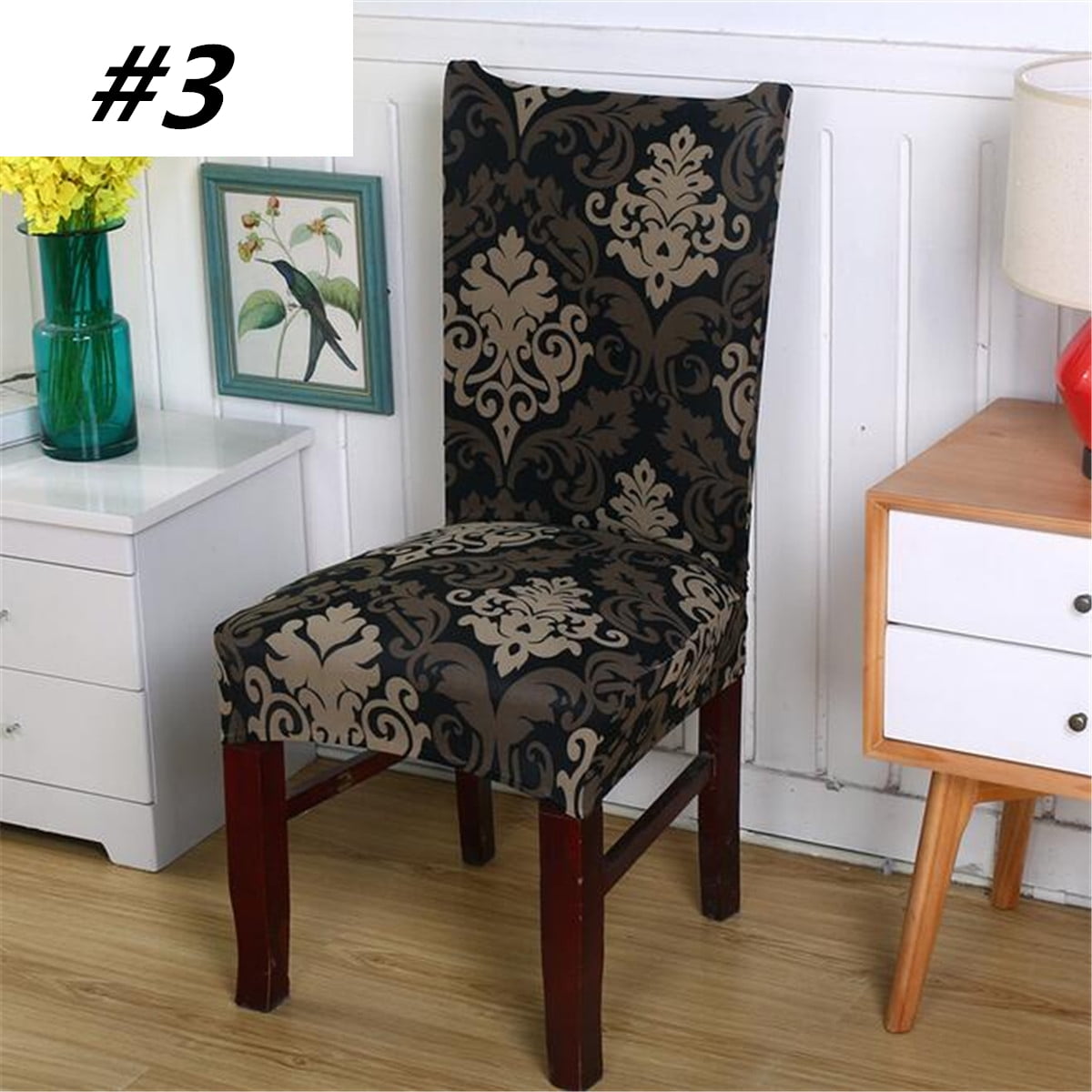 4Pack Dining Chair Cover Protector Slipcover,Spandex ...