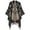 Black, variant on Retro Knitted Shawls and Wraps for Women Tassel Open Front Blanket Scarf Winter Fall Thick Poncho Capes Cardigan Coat