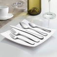 thumbnail image 4 of Silverware Flatware, Stainless Steel Cutlery Eating Utensils, Mirror Finished, Dishwasher Safe, 4 of 7