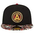 thumbnail image 2 of Men's New Era Black Atlanta United FC Element Tech Pack 59FIFTY Fitted Hat, 2 of 5