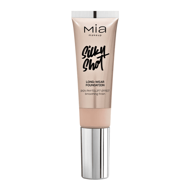 Silky Shot Foundation - Base alisadora de cobertura media-alta