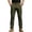 (New28)Army Green, variant on ThriftyPlait Men Multi Pocket Cargo Pants Casual Straight Leg Stretch Work Trousers Fashion Durable Outdoor Hiking Daily Utility Pants