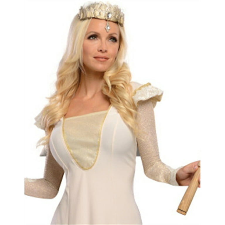 Rubies Costume Co Adults Womens Deluxe Gold Wizard of Oz Glinda Good Witch  Costume Accessory Tiara - Walmart.com