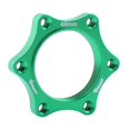 thumbnail image 3 of Base de adaptador de brida de Rotor de aleación de aluminio con buje Verde 48mm shamjiam Buje de rueda libre de bicicletas, 3 of 7