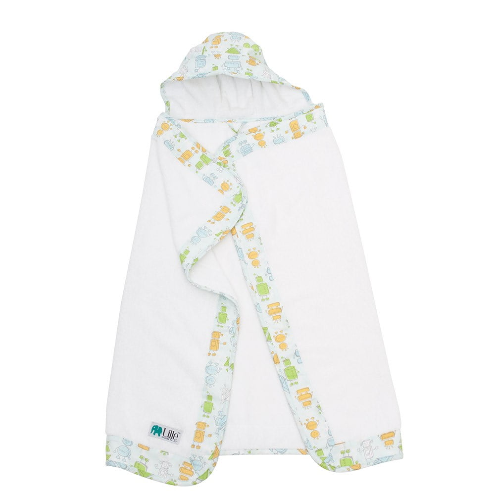 Bebe Au Lait Hooded Towel Robots Walmart Com