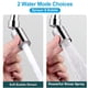 thumbnail image 4 of 2 piezas de aireador de grifo giratorio de latón con 2 modos de rociado, aireador ajustable, adaptador giratorio de grifo de ahorro de agua, grifo rociador M22- M24 para baño y cocina, 4 of 5