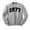 Grey, variant on 1977 College Style Sweatshirt Unisex Large White