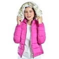 thumbnail image 4 of Chamarra acolchada con capucha Roman Fashion /Juvenil, 7504 (Fiusha) fucsia M, 4 of 5