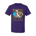 thumbnail image 2 of Wild Bobby, Hooked For Life Matthew 4:19 Quotes, Inspirational/Christian, Men's Graphic Tees, Purple, X-Large, 2 of 3