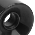 thumbnail image 4 of Lot de 4 roulettes de rechange pour skateboard en PU, silencieuses et multifonctions, noires, 4 of 4