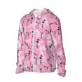 thumbnail image 2 of Kdxio Cartoon Poodle Dog Print Women Men Sun Protection UPF 50+ Jackets Zip Up Long Sleeve Hoodie Hiking Lightweight with Pockets, 2 of 8