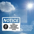 thumbnail image 6 of (2 Pack) Fall Protection Required When Sign, 6 of 7