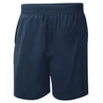 thumbnail image 3 of Men's G-III Sports by Carl Banks  Navy Atlanta Braves Breeze Volley Swim Shorts, 3 of 3