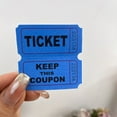 thumbnail image 6 of Raffle Tickets Double Rolls, 1000 Pcs/Poll Raffle Tickets, Tag Lottery Ticket Events Raffle Labels for Events, Entry, Class Reward, Prizes (blue), 6 of 7