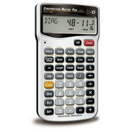 Construction Calculator Case - CALCULATED INDUSTRIES INC 4065 Construction Calculator