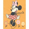 thumbnail image 4 of Disney Minnie Mouse Little Girls T-Shirt and Leggings Outfit Set Brown / White 7-8, 4 of 5