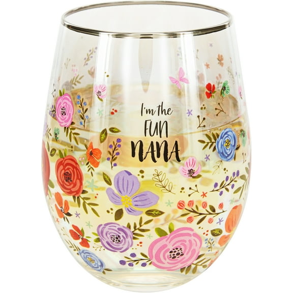 Nana - 18 oz Stemless Wine Glass