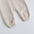 thumbnail image 4 of Mikilon Babys Hooded Rompers Comfortable Solid Color ‌Rompers Cute Printed Long Sleeve and Long Pants Rompers, 4 of 4