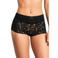 thumbnail image 2 of LAVRA 6 Pack of Women's Lace Boyshort Panties, 2 of 4