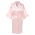thumbnail image 5 of TIMIFIS Couples Silk Robe Sets Hotel Spa Robes Bride and Groom Robe Bridal Party Robes 1Pcs pring/Summer, 5 of 5
