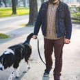 thumbnail image 3 of Pet Gear Dog Leash1.5m Long Padded Two Handle Heavy Duty Double Handles Lead for Control Safety Trai, 3 of 5