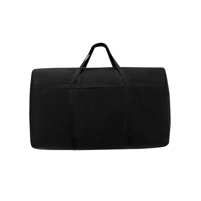 Bolsa de viaje, bolsa de fin de semana, bolsa de noche, organizador, contenedor, maleta plegable Negro 75x50x27cm