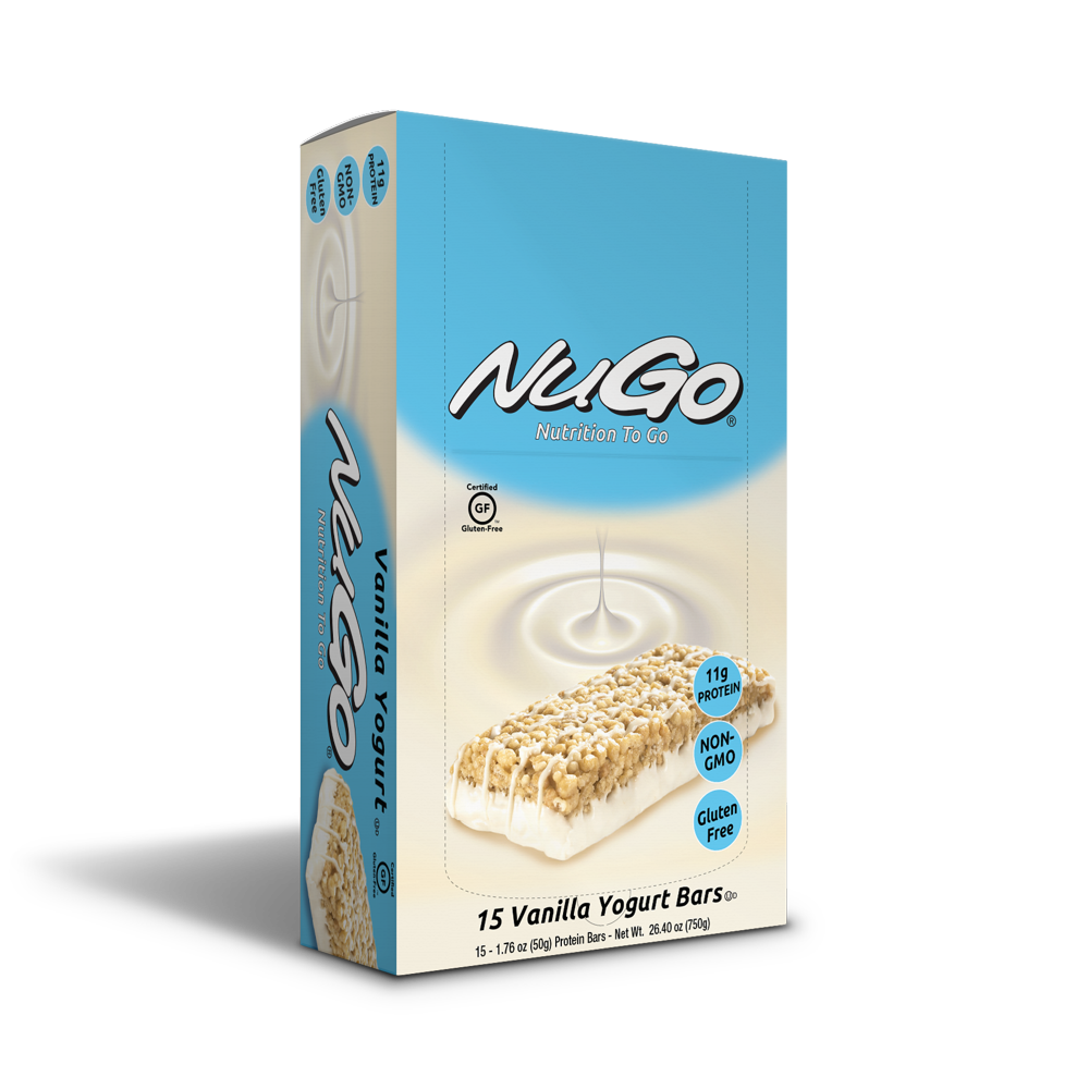 NuGo Family Protein Bar, Vanilla Yogurt, 11g Protein, 15 Ct Walmart