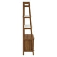 thumbnail image 3 of Bixby 33" Bookshelf Walnut White, 3 of 8