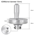 thumbnail image 1 of 1PCS Roue à Main en Alliage d'Aluminium Roue à Main Coulissante Échelle Roue 42mm, 1 of 10