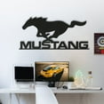 thumbnail image 2 of LaModaHome Mustang Metal Car Emblem, 2 of 5