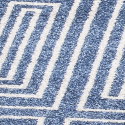 Safavieh Amherst Dawa Geometric Area Rug, Navy/Ivory, 5'3" x 8'